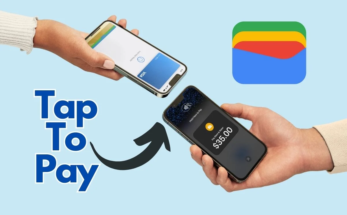 tap to pay using google wallet application