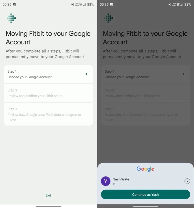 how to transfer your fitbit account to your google account - transfer fitbit account to google account 3