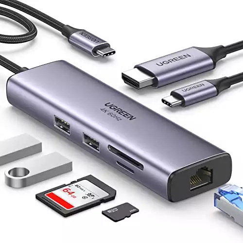 UGREEN 7 合 1 USB C 集线器