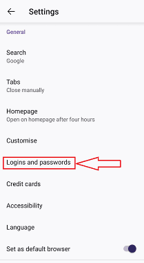 Icona di accesso e password