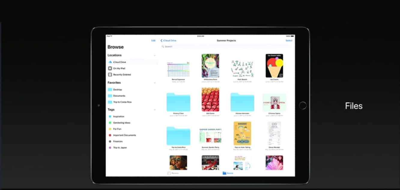 Apple 发布 iOS 11，对 iPad UI 进行了重大改进