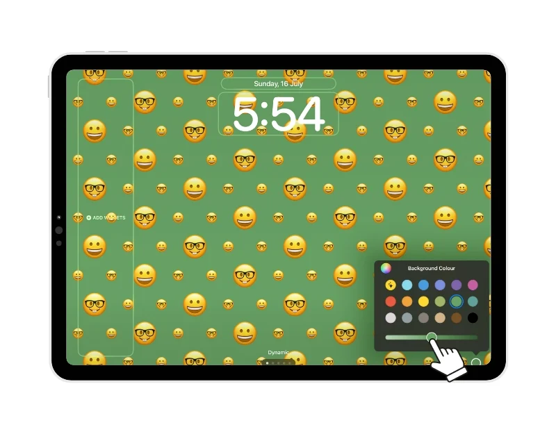 custmise emoji wallpaper