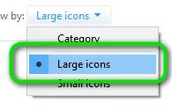 Large icons