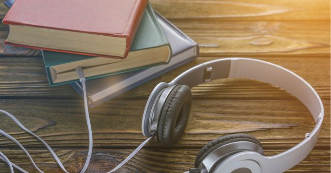 Exécution de livres audio à écouter pendant l'entraînement