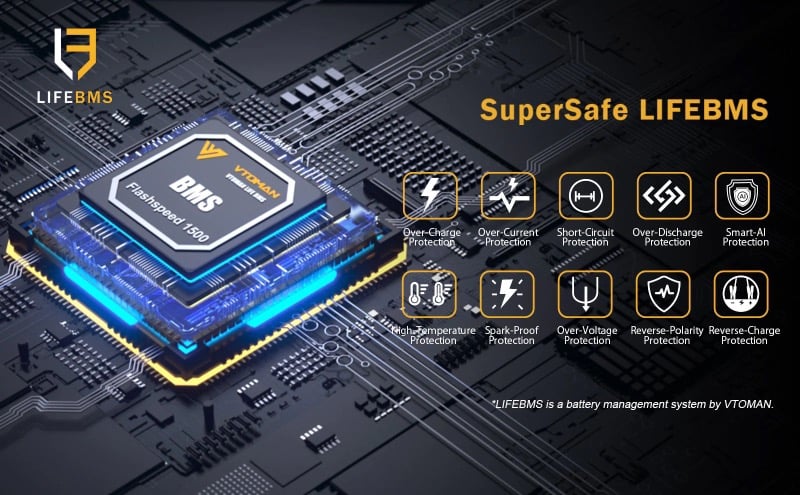 vtoman flashspeed 1500 lifebms system