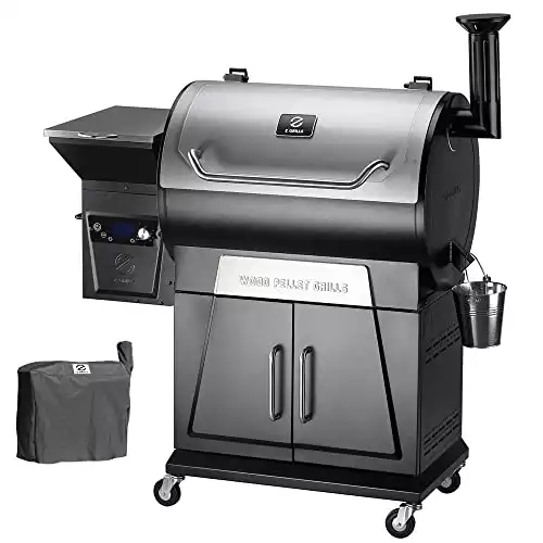 Z GRILLS Gratar peleti din lemn Smoker 700D4E