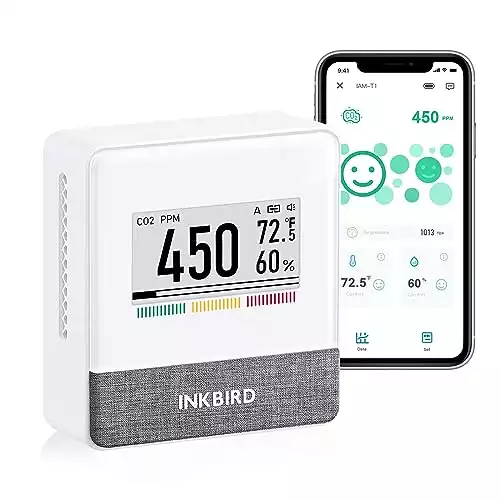 INKBIRD IAM-T1 Smart Indoor Air Quality Monitor