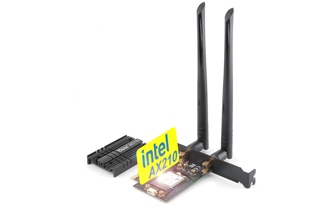 Scheda WiFi PCIe Ubit WiFi 6E di settima generazione