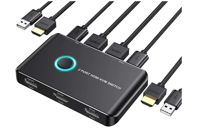 Mampu USB dan HDMI KVM Switch