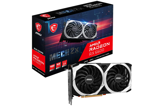 MSI Gaming AMD Radeon RX 6600