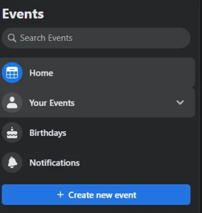 Facebook etkinlikleri doğum günleri