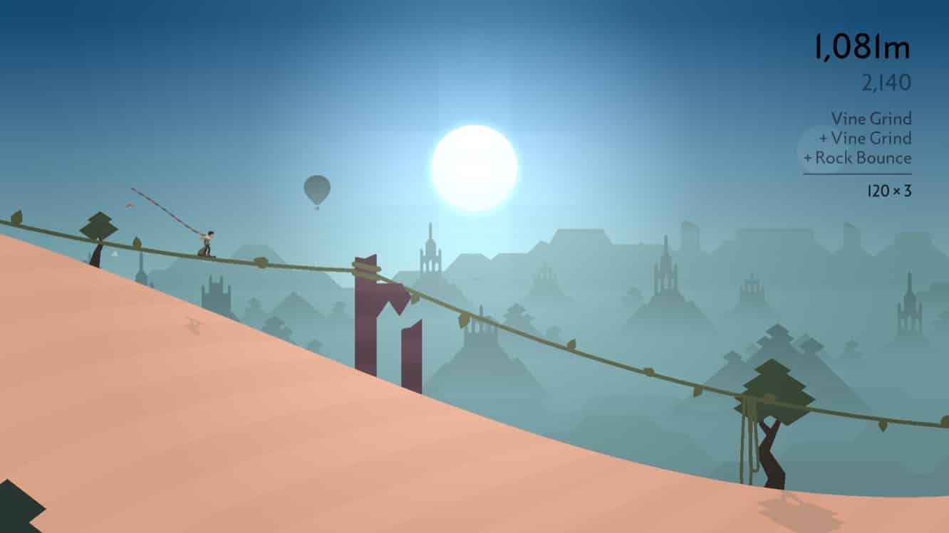 Destaque do jogo iLounge: Alto's Odyssey