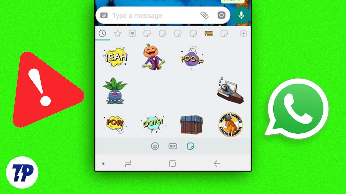 fix custom stickers not showing in whatsapp