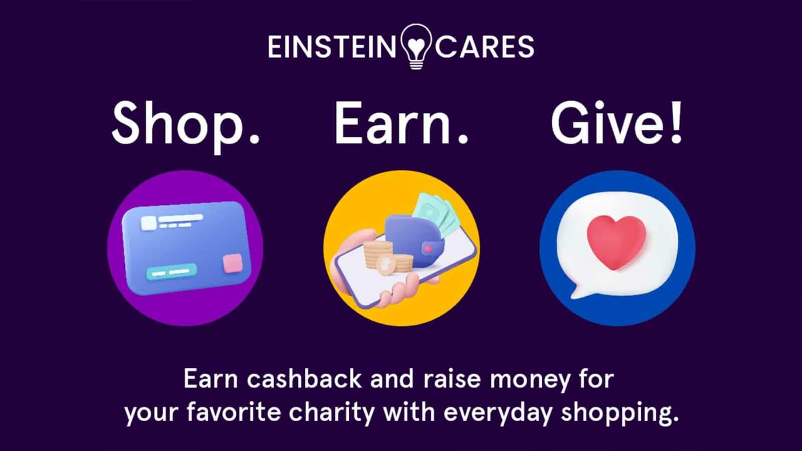 Einsteincares-Shop: Geld verdienen, Geld zurückgeben