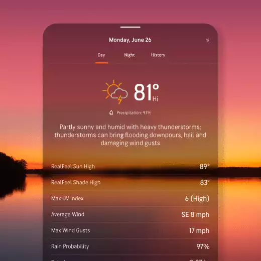 Accuweather: weather alerts on the appstore