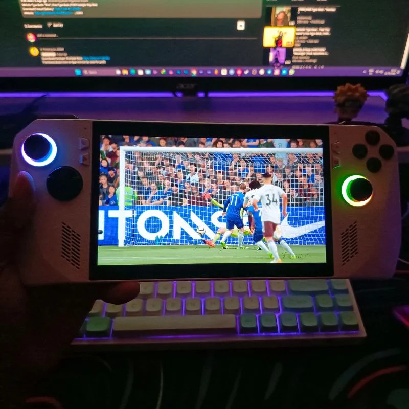 fifa 21 on rog ally