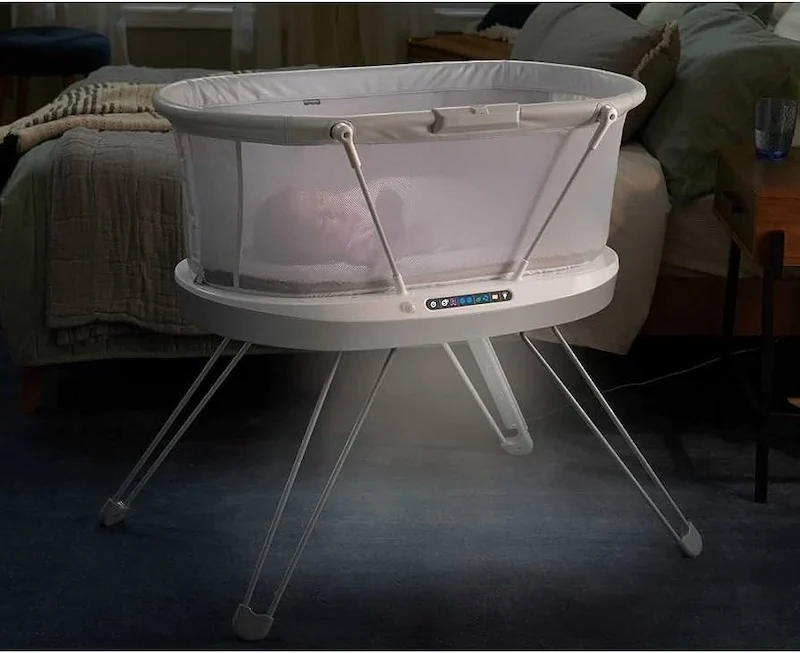 fisher price baby bedside sleeper luminate bassinet