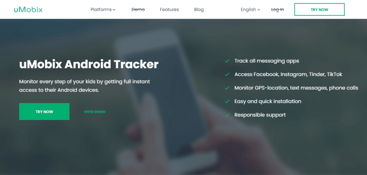 uMobix Android Tracker