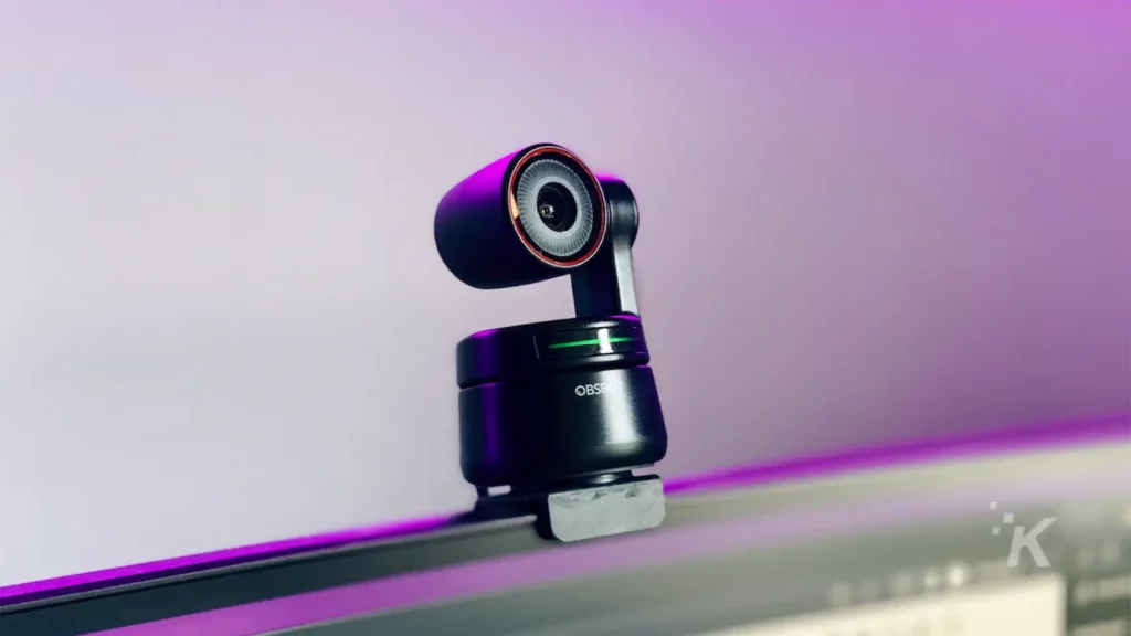 New obsbot 4k webcam