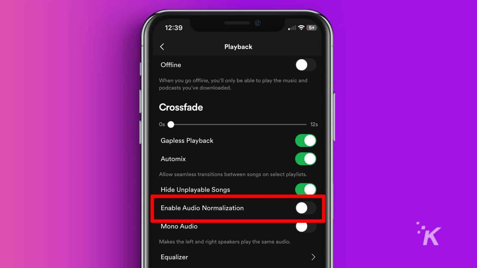 Der Benutzer interagiert mit der grafischen Benutzeroberfläche der Spotify-App auf dem iPhone