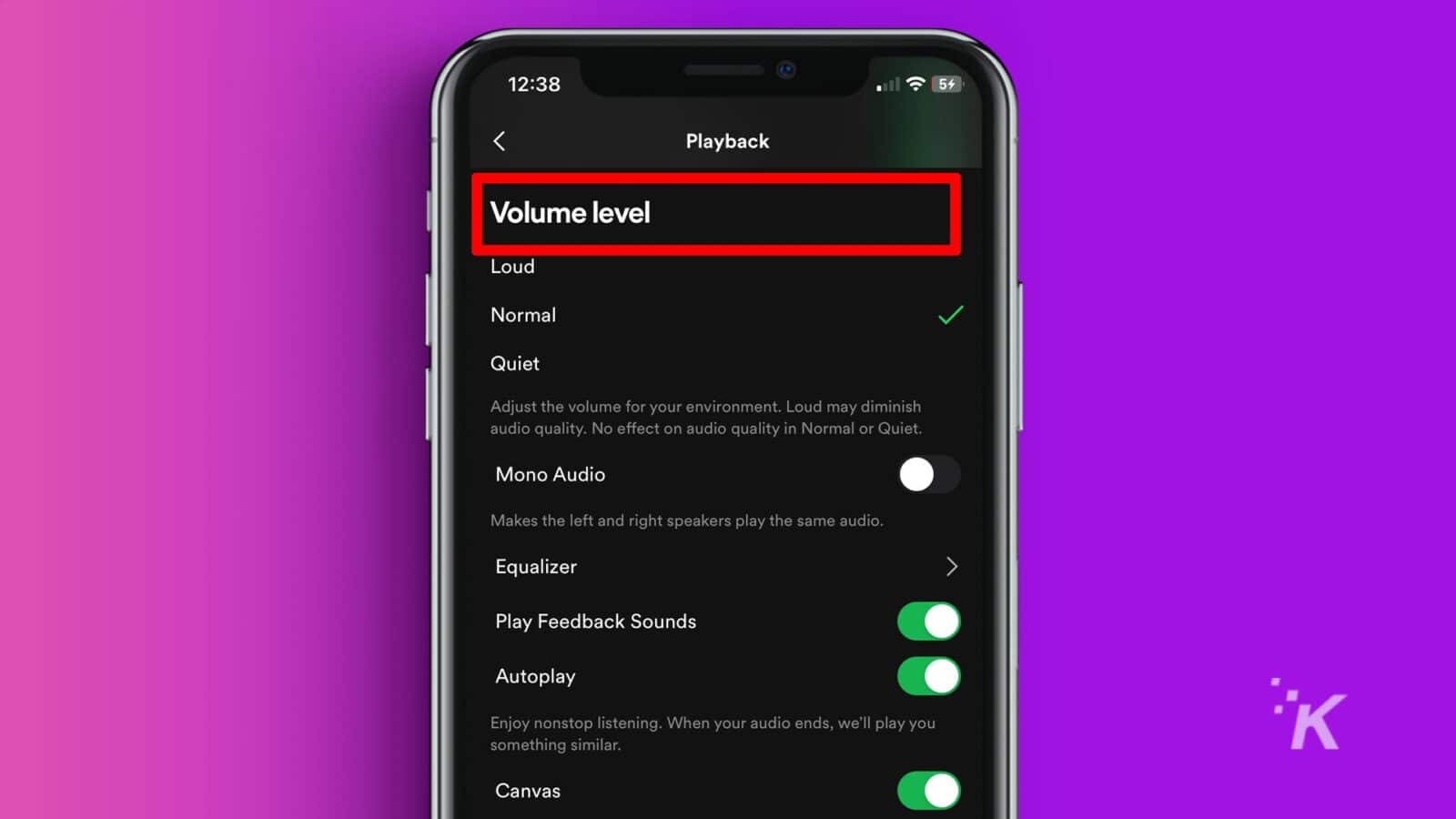 Antarmuka pengguna grafis berinteraksi dengan aplikasi dengan Spotify