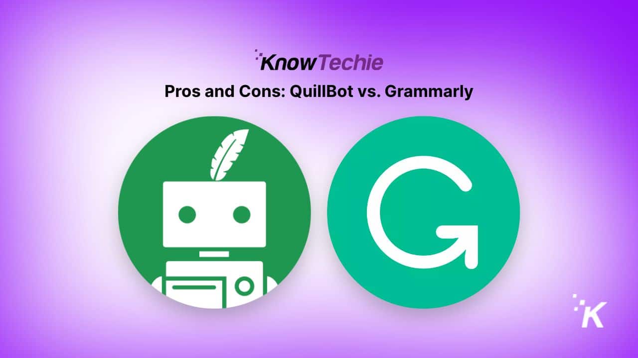 qillbott 和 Grammarly 的优点和缺点促销图片