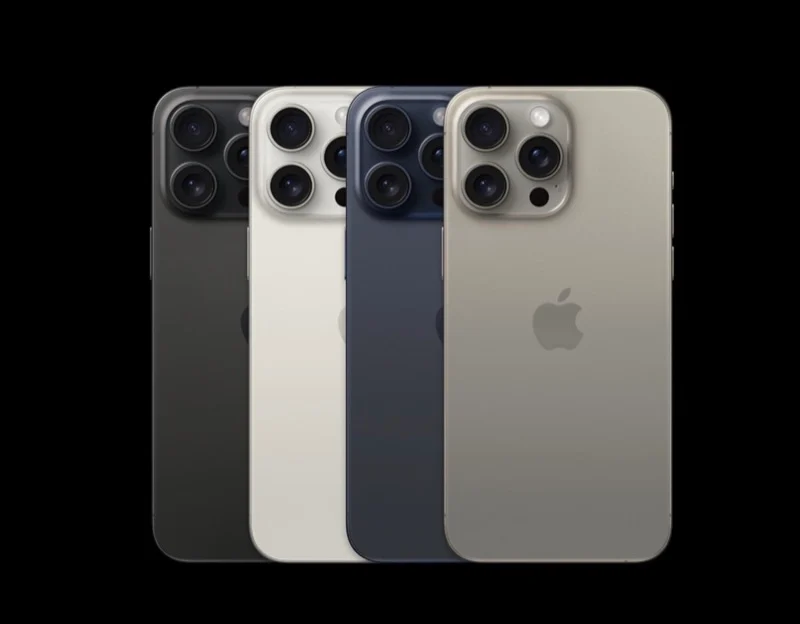 iphone 15 pro series colors