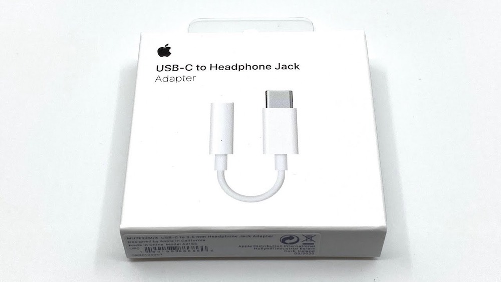 apple usb-c to 3.5 mm headphone jack adapter