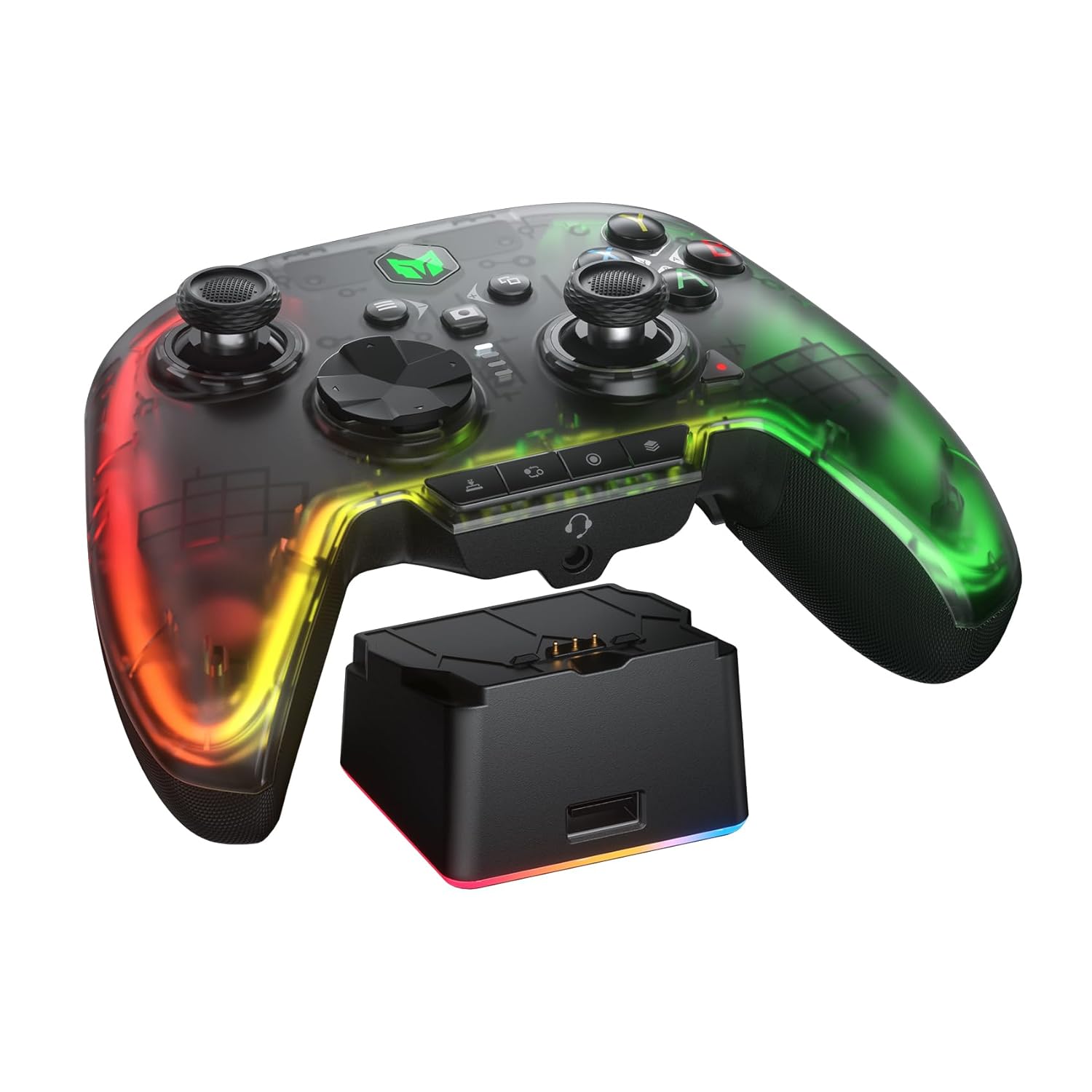 Rainbow 2 pro controller with charging dock