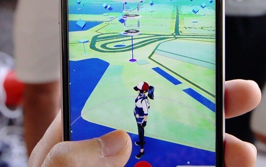 Pokémon Go ジョイスティック