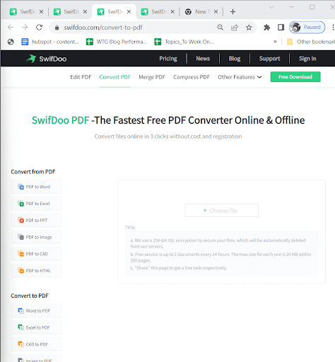 convierte tus archivos PDF