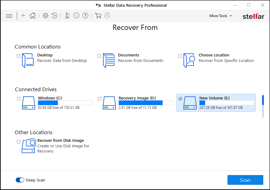 Stellar Data Recovery