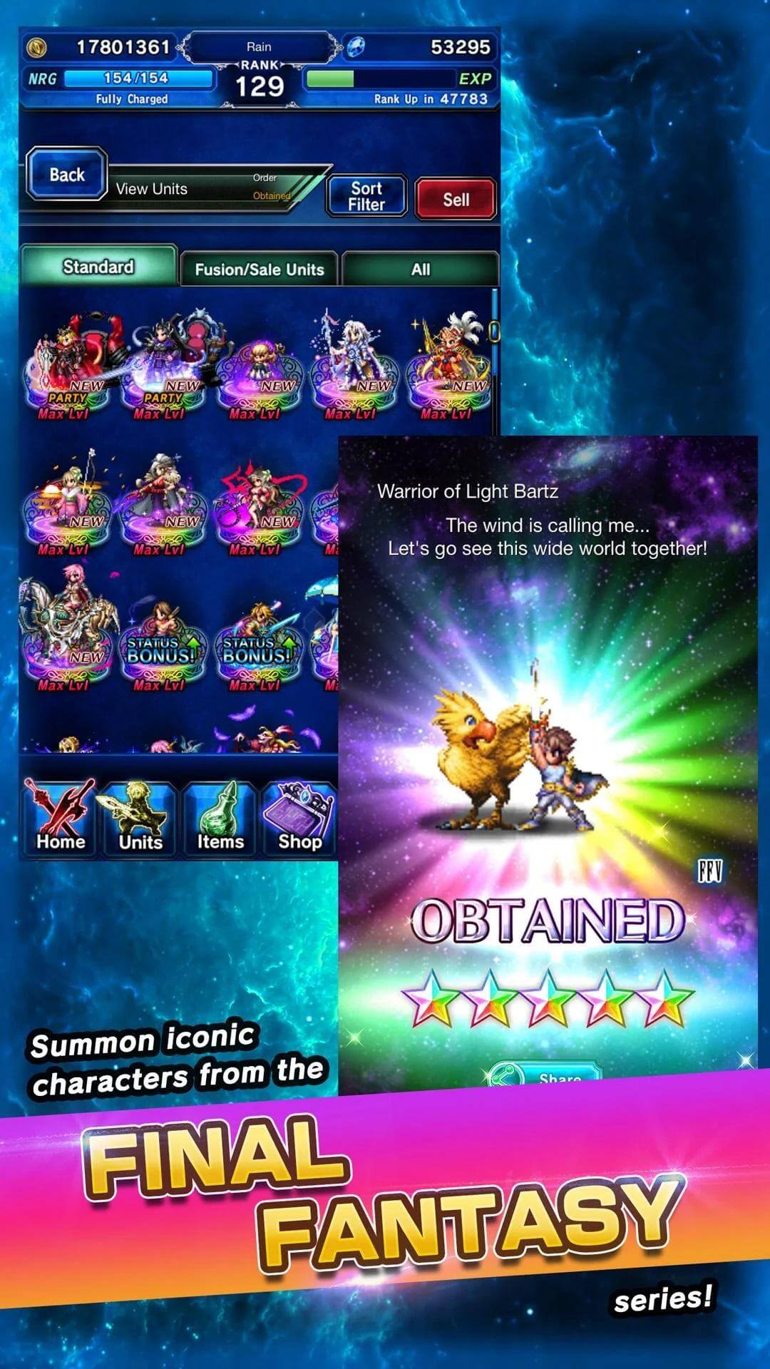 Final Fantasy Bravo Exvius