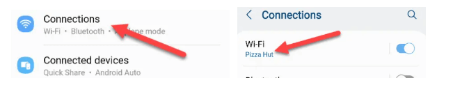 Wi-Fi соединение