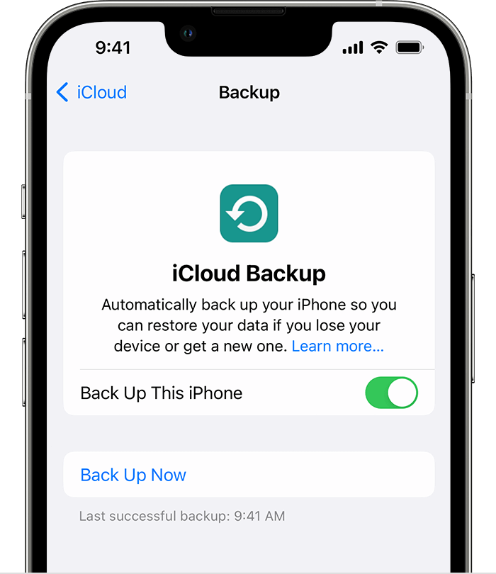 резервное копирование в iCloud