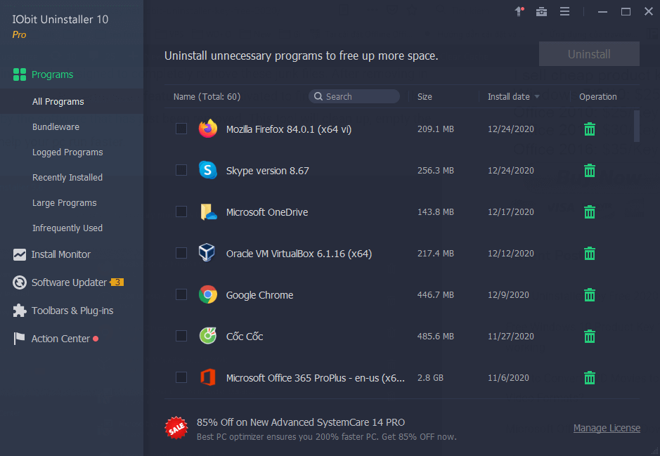 IObit-Uninstaller-10-Pro-Key-ฟรี