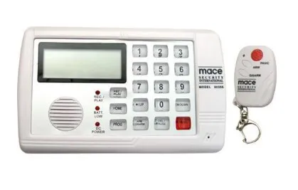 Mace Brand 80476 Alarma detectora de movimiento inalámbrica con teclado