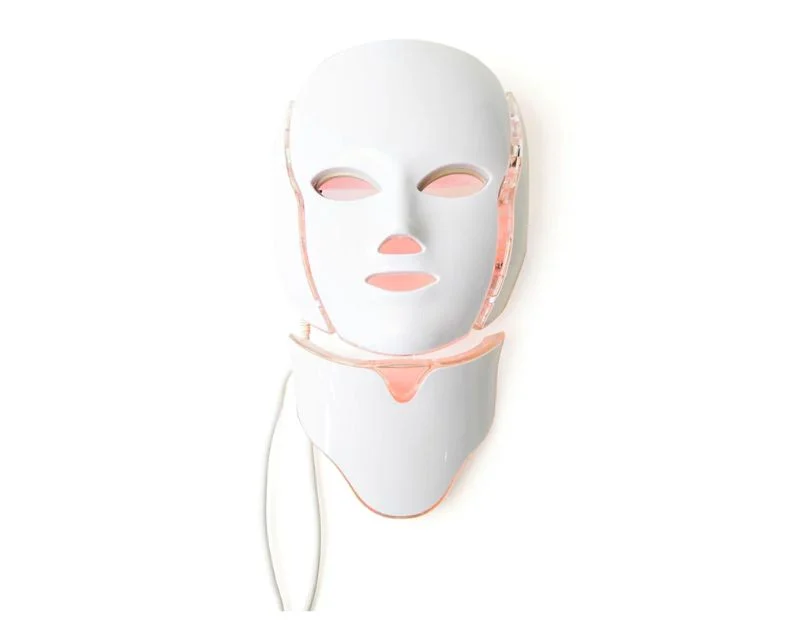 wrinkle clearing light therapy face & neck mask