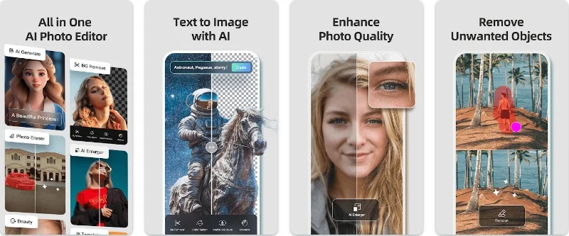 ai photo editor collage app