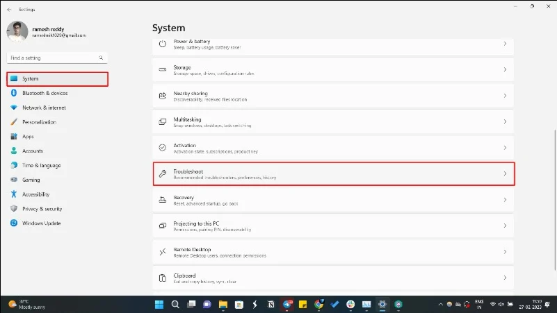 image showing windows trouble shooting techniques