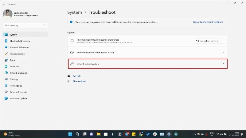 image showing windows trouble shooting techniques