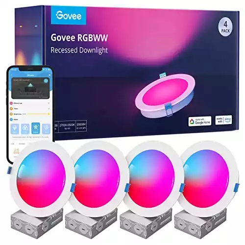 Govee smart recessed lighting 6 inch