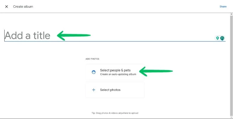 how to merge google photos from different accounts - merging google photos accounts by shared albums in pc 4 e1698597379954