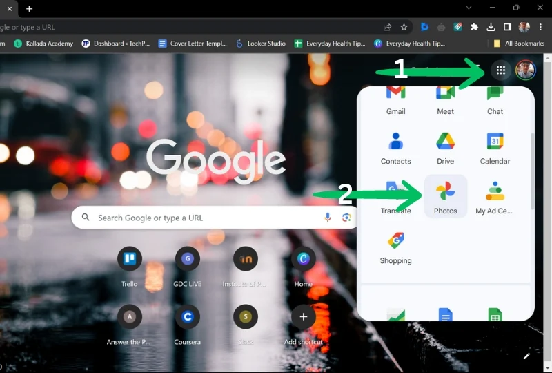 merging google photos accounts by shared albums in pc 1