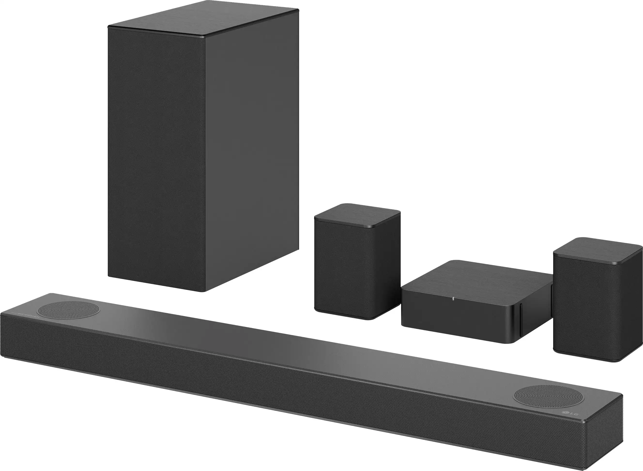 Lg - 5. 1. 2 channel soundbar with wireless subwoofer, dolby atmos and dts:x