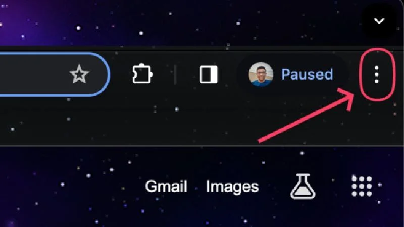 chrome settings menu icon