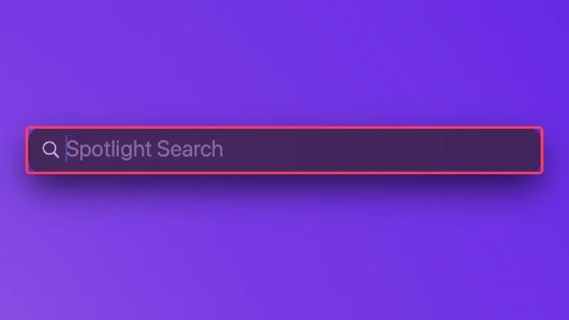 spotlight search