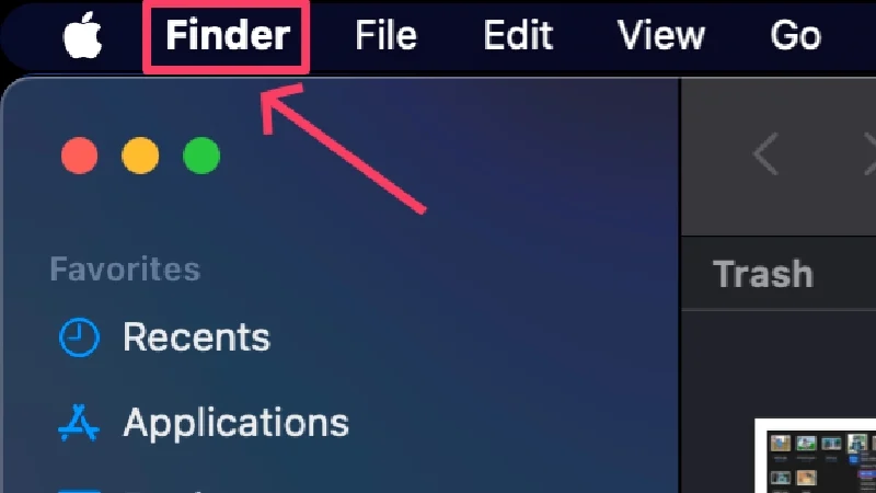 finder toolbar