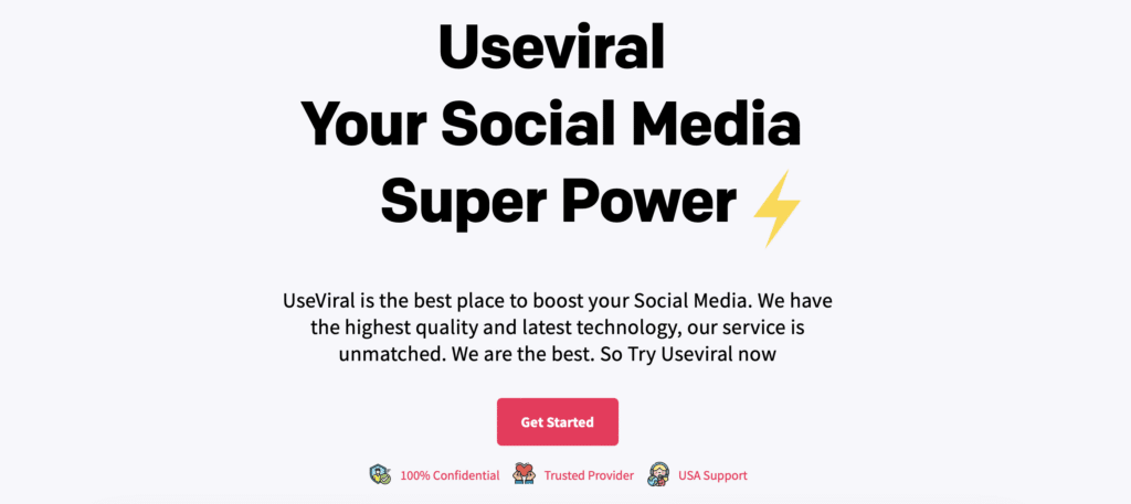 UseViral website