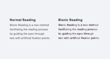 設計師開發革命性的「仿生閱讀」方法，幫助您更快閱讀